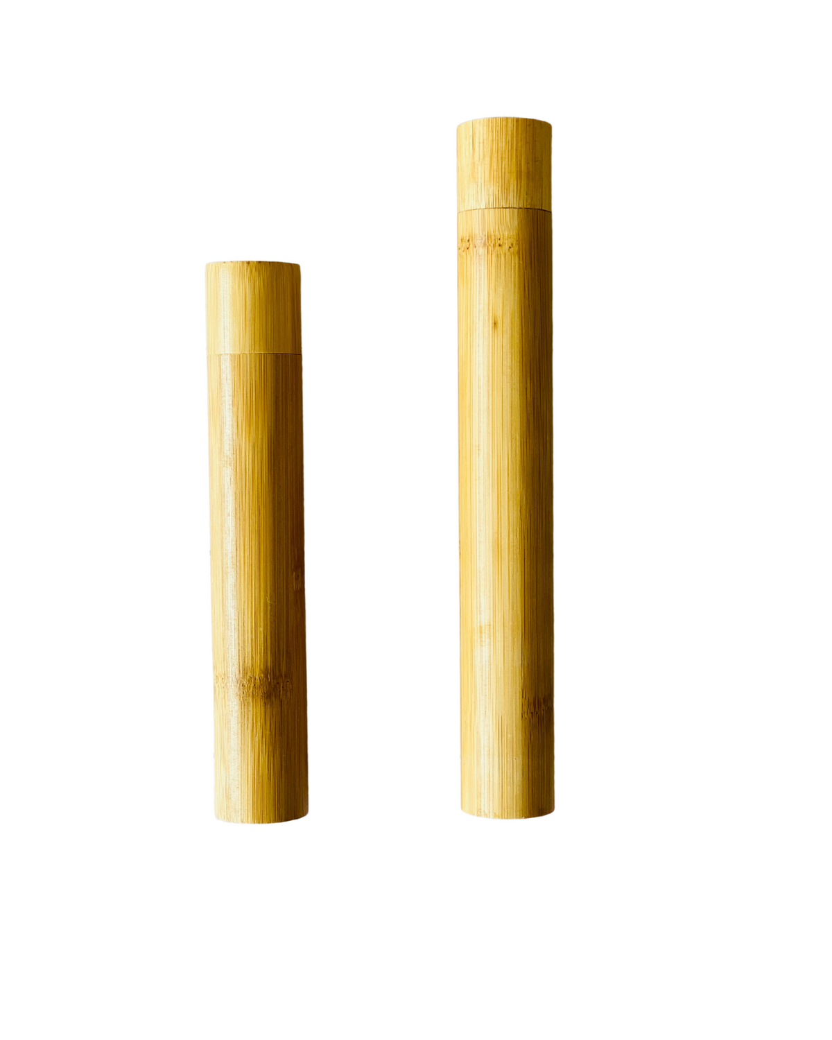 Bamboo Toothbrush Travel Case